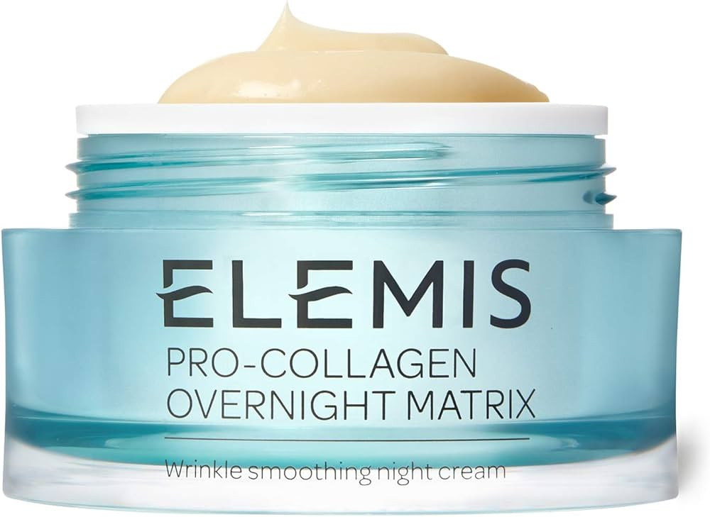 ELEMIS Pro-Collagen Overnight Matrix | Wrinkle Smoothing Night Cream Deeply Hydrates, Smoothes, F... | Amazon (US)