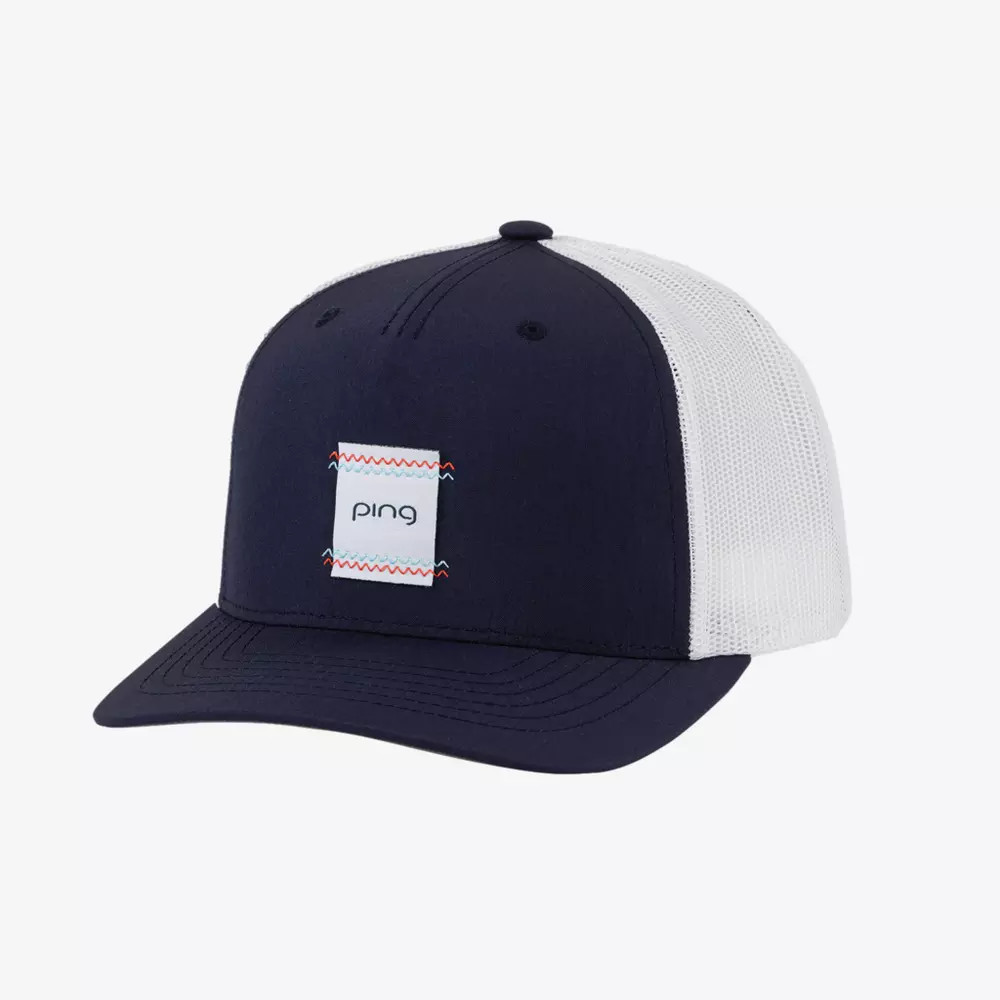 PING Women's Stitch Snapback Golf Cap, Navy | PGA TOUR Superstore