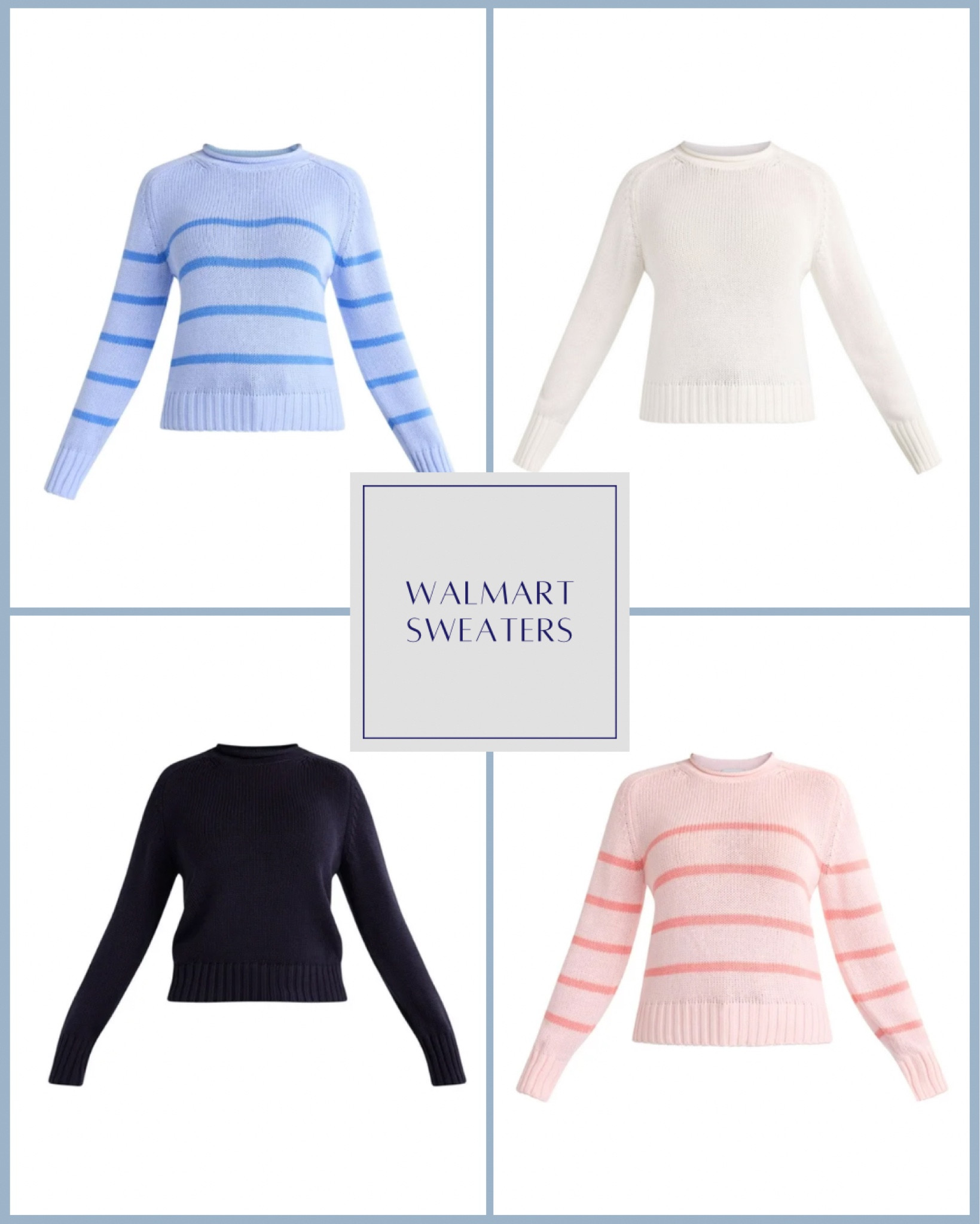 Walmart sweaters! La Ligne look for less only $26! 4 colors available 

#LTKFindsUnder50 #LTKStyleTip #LTKOver40