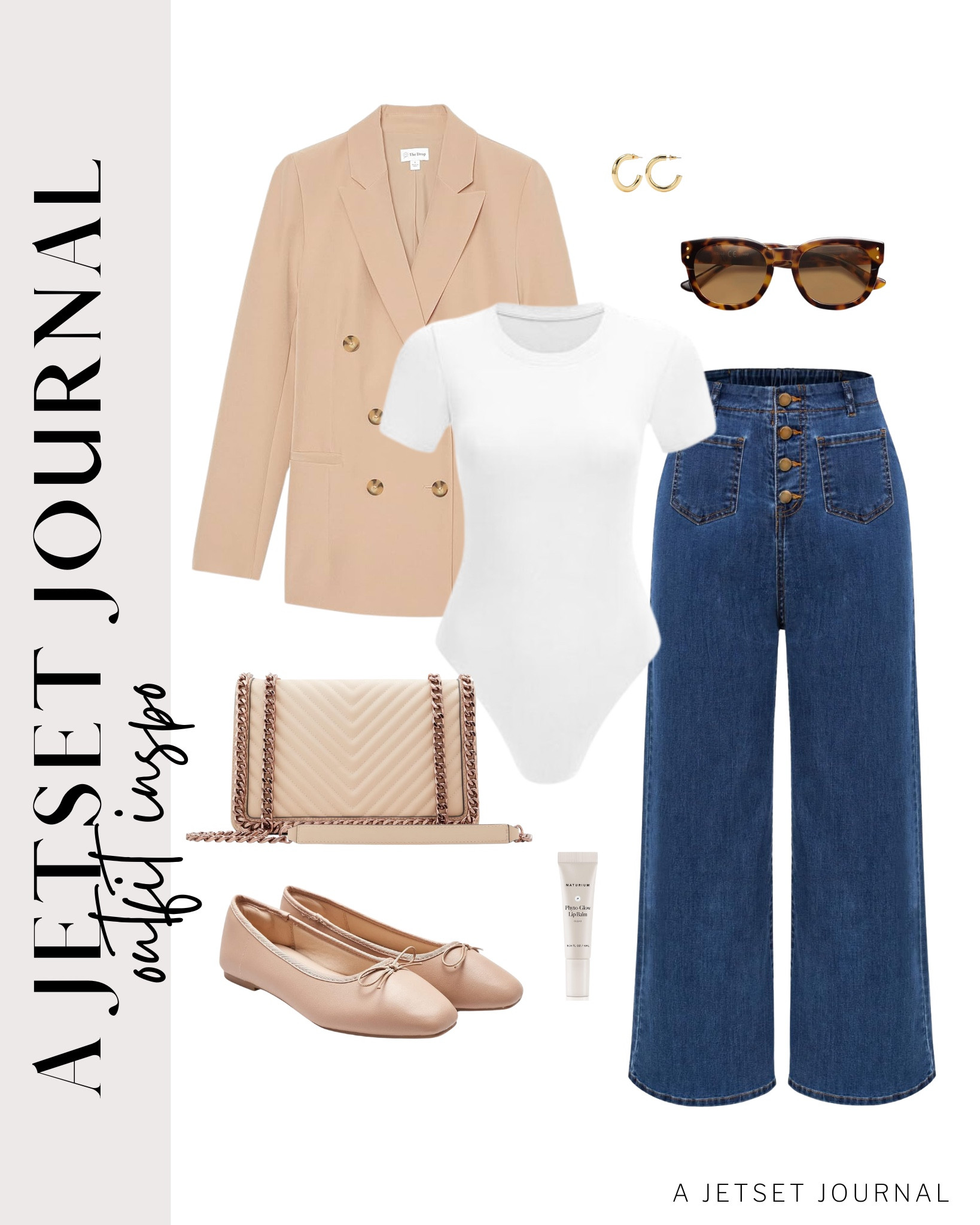 Upgrade your basic bodysuit and jeans with a stylish blazer!

white sneakers, amazon favorite, neutral sneakers, cute sunglasses, functional bag, cute flats, how to style denim jeans, affordable finds, amazon fashion

#LTKStyleTip #LTKSeasonal #LTKU