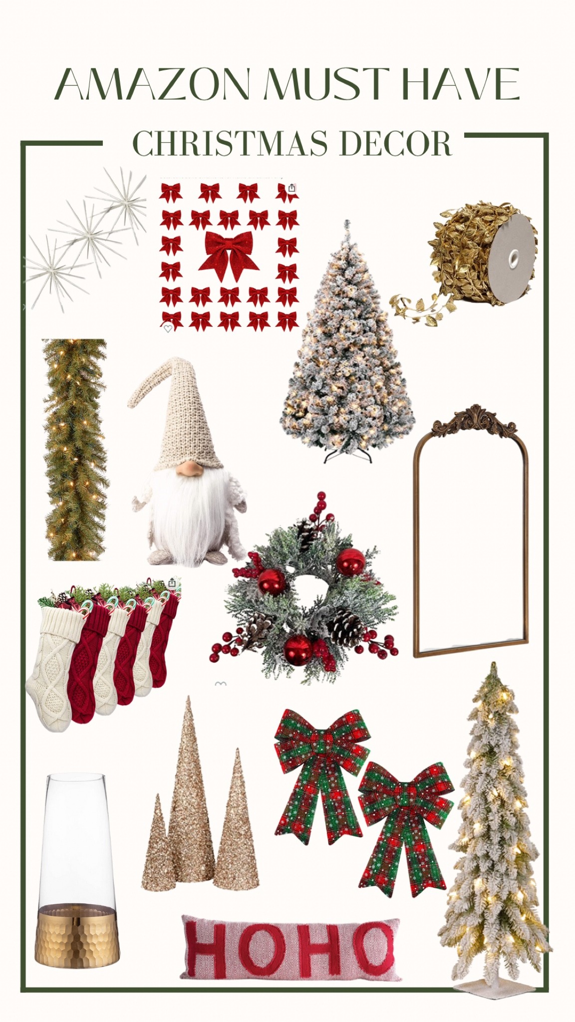 Some adorable Christmas decor must haves! 🎄❄️⛄️ #amazonchristmas 

#LTKSeasonal #LTKHoliday