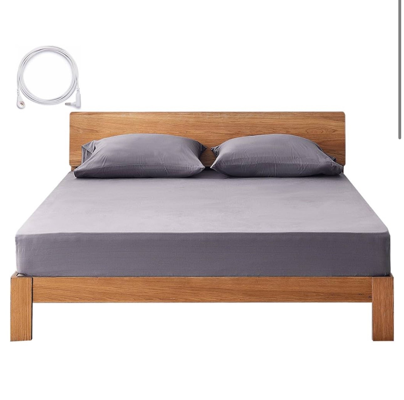 Grounding Sheets Deep Pocket Organic Cotton with Silver Fiber, Grounding Fitted Earth Sheets with Grounding Cord 

We’ve been sleeping on this for a few weeks now. I’ve noticed less aches in our body, my TMJ is calming down and we’re sleeping sounder. 

I am not a doctor. This is just our personal experience. Please read all the directions and understand if this is something you’re able to do if you have other medical issues before you purchase. 