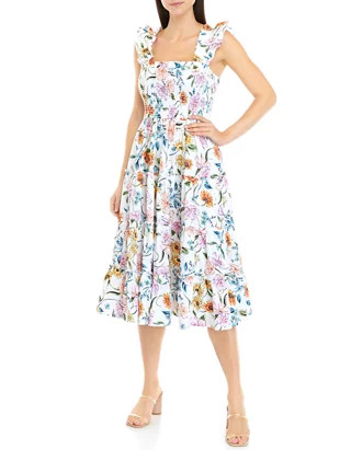 Women's Sleeveless Smocked Dress | Belk