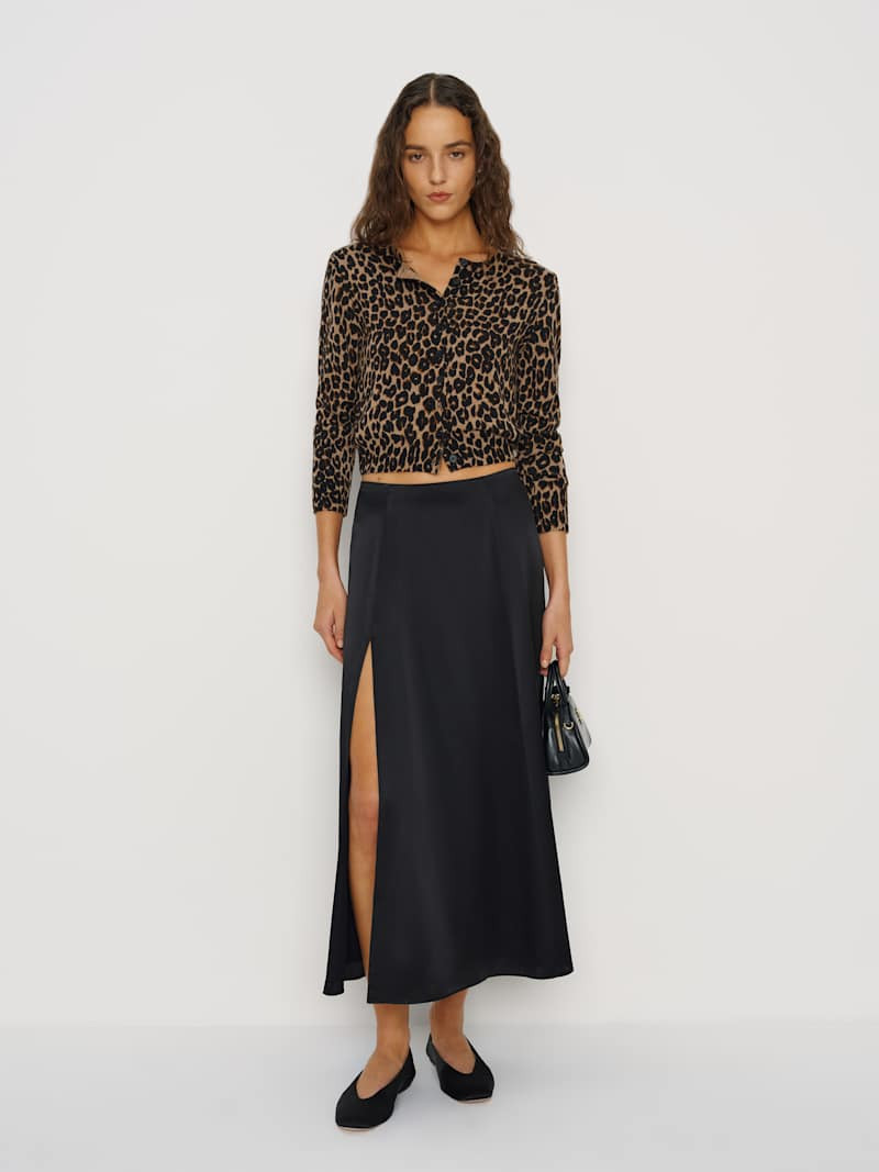 Zoe Silk Skirt | Reformation (Global)