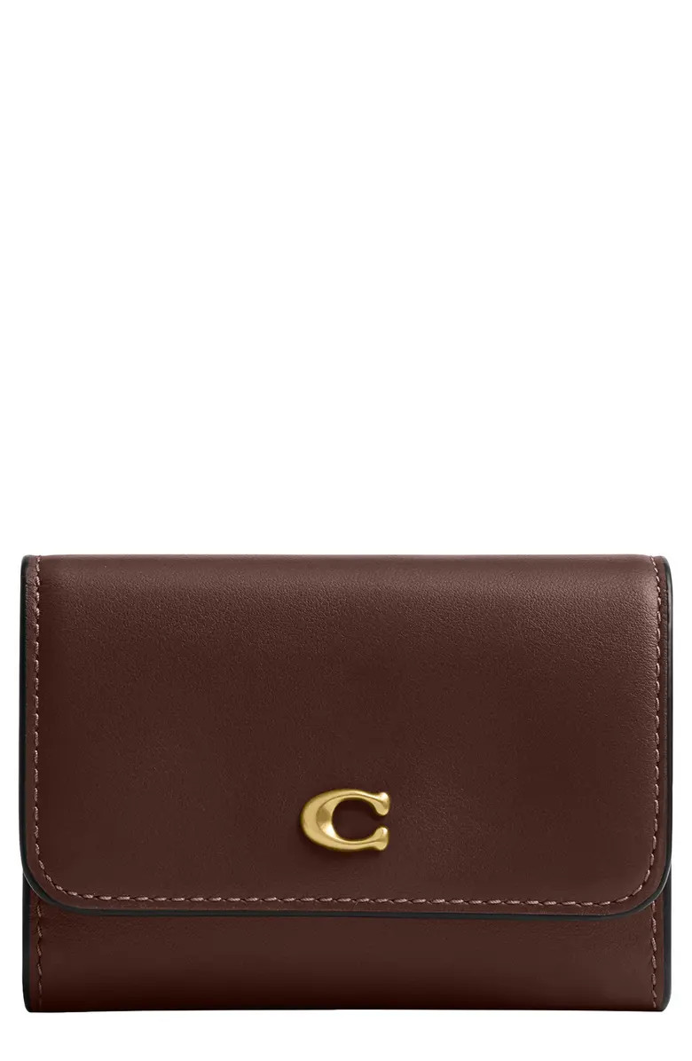 COACH Essential Leather Card Holder | Nordstrom | Nordstrom