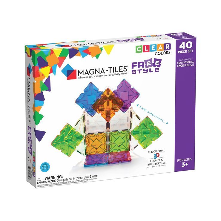 Magna-Tiles Freestyle 40 Piece Set | Target