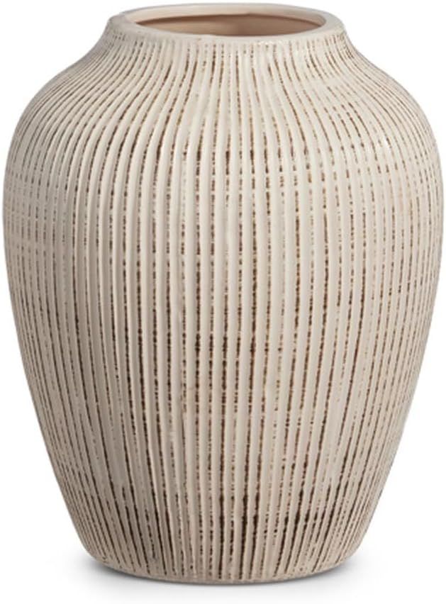 Raz Imports 2024 Natural Appeal 7" Ribbed Vase | Amazon (US)