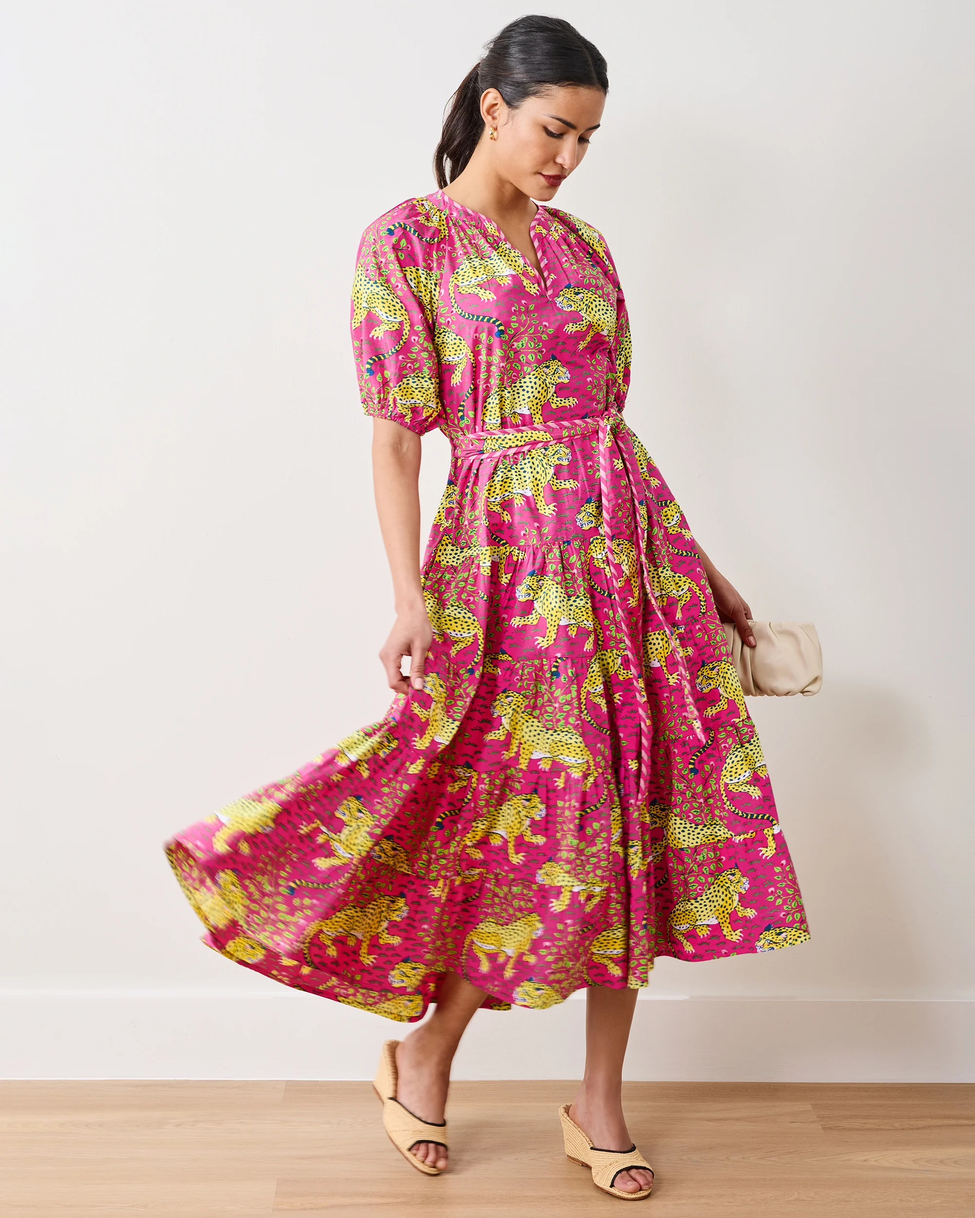 Bagheera - To and From Dress - Hot Pink | Printfresh