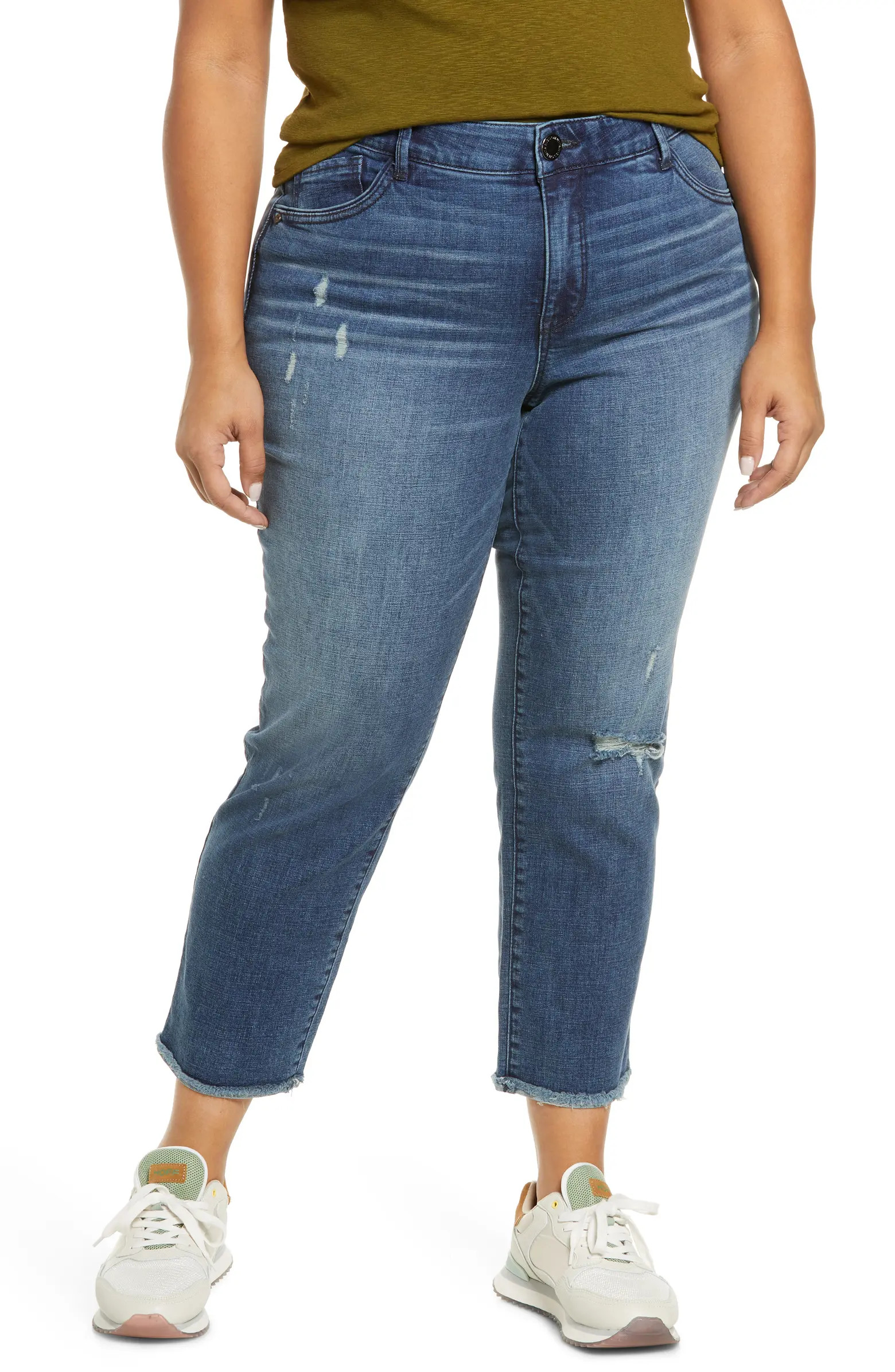 Wit & Wisdom 'Ab'Solution Stretch Skinny Crop Jeans | Nordstrom | Nordstrom Canada