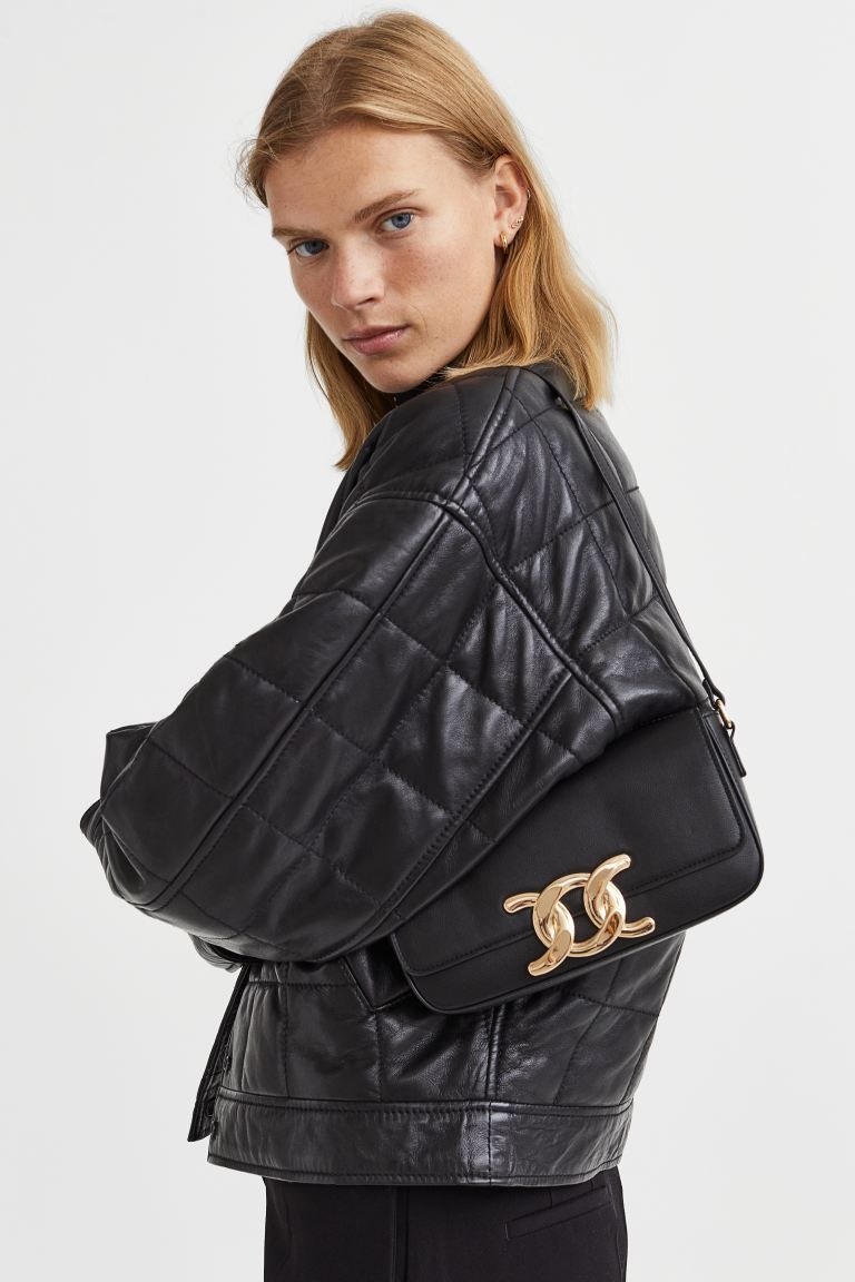 Shoulder bag - Black - Ladies | H&M IE | H&M (UK, MY, IN, SG, PH, TW, HK)