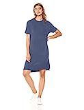 Daily Ritual Women's Jersey Oversized-Fit Short-Sleeve Pocket T-Shirt Dress | Amazon (US)