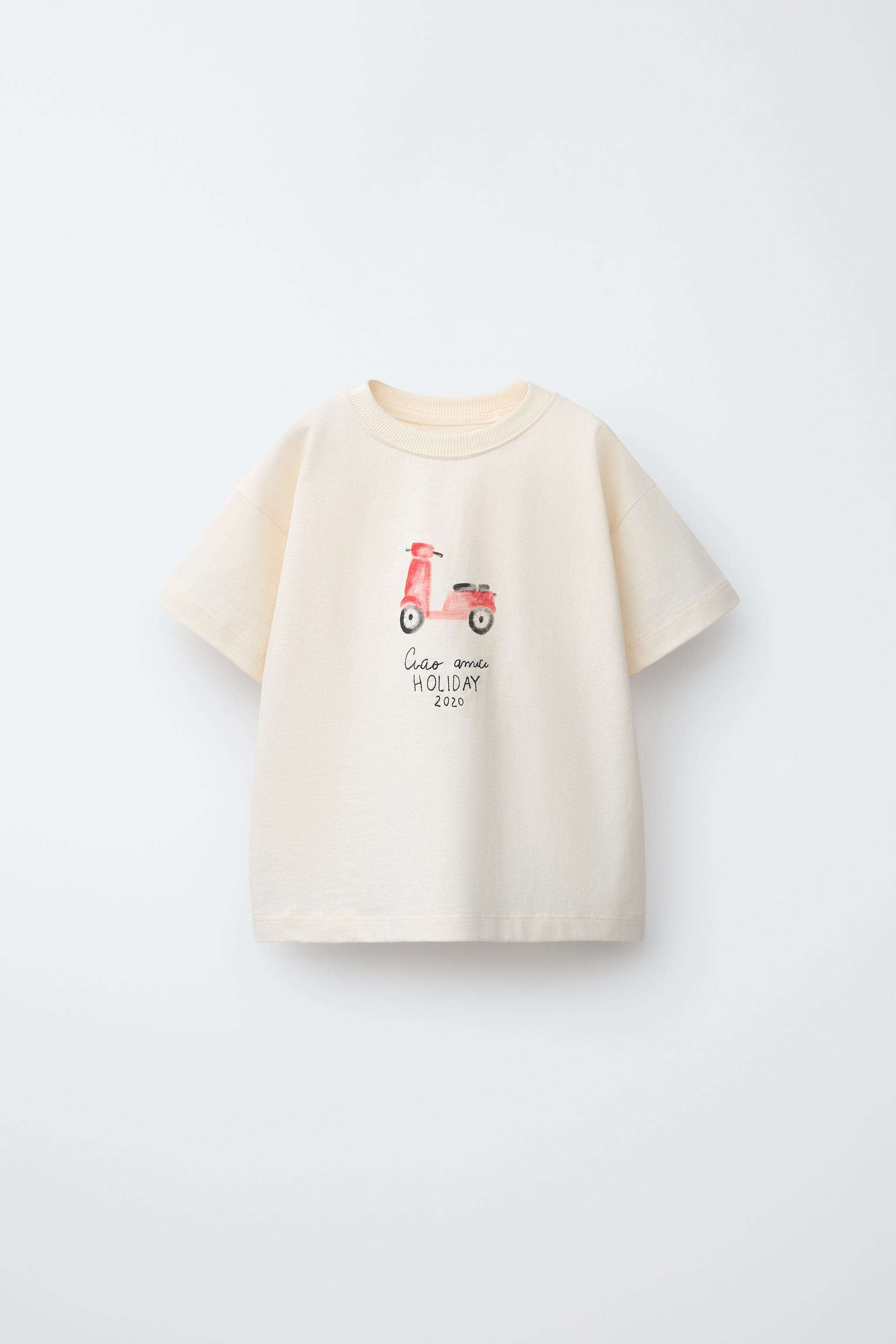 MOTORBIKE PRINT T-SHIRT | Zara UK