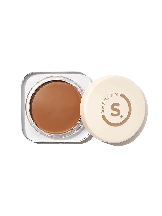 SHEGLAM Hydrating Cream Full Coverage Foundation Balm Long Lasting Concealer Face Foundation for ... | Amazon (US)