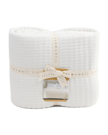 Garment Washed Box Stitch Quilt | Bed & Bath | Marshalls | Marshalls