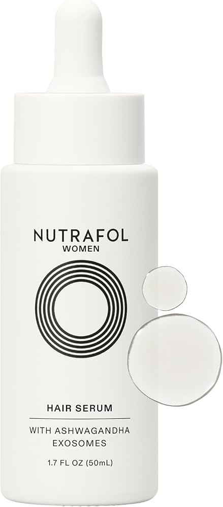 Nutrafol Women's Hair Serum, Supports Visibly Thicker and Stronger Hair, Vegan, Lightweight and F... | Amazon (US)