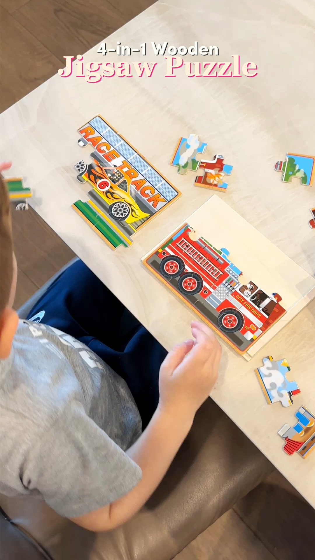 Setting up an engaging, screen-free activity for your little ones shouldn't mean managing a chaotic mountain of flimsy cardboard puzzle pieces that easily bend, tear, and get lost around the house. 🎨 The Melissa & Doug 4-in-1 Wooden Jigsaw Puzzle completely transforms daily playtime into a vibrant, deeply enriching developmental ritual. Great gift for people elevating child's play routine or want to invest in great staples for your little ones! 👶#MelissaAndDoug #EarlyLearning #ToddlerActivities #ScreenFreePlay #DevelopmentalToys  #ParentingHacks #ToyOrganization #TimeSavingHacks 

#LTKmomlife #LTKBaby #LTKKids