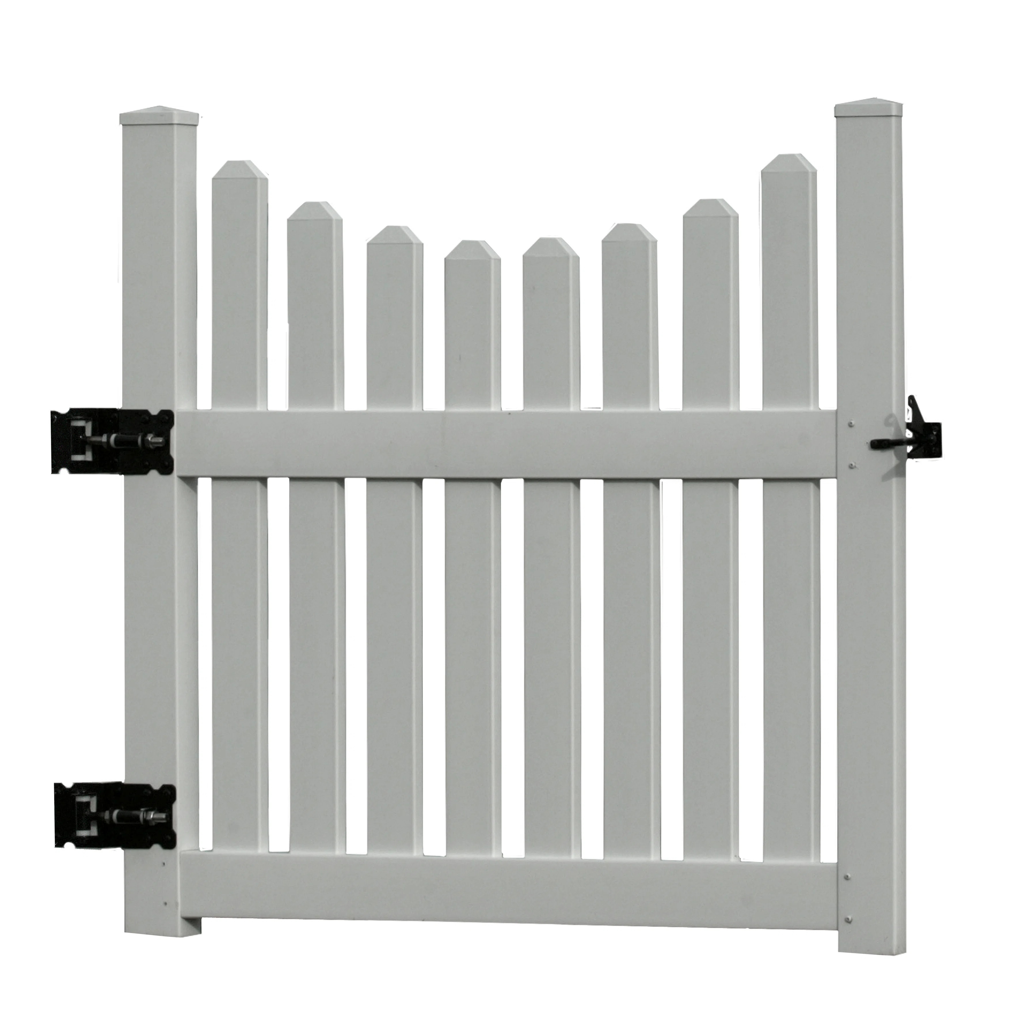 43.62'' H x 48.5'' W White Vinyl Gate | Wayfair North America