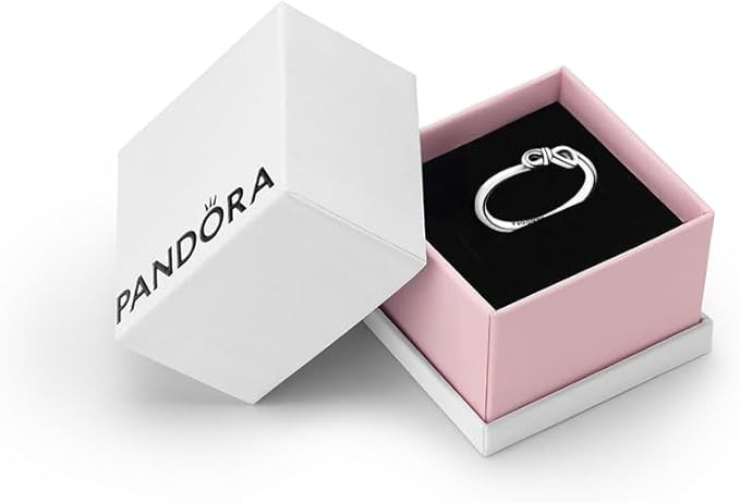 Pandora Moments Women's Sterling Silver Infinity Knot Ring | Amazon (UK)