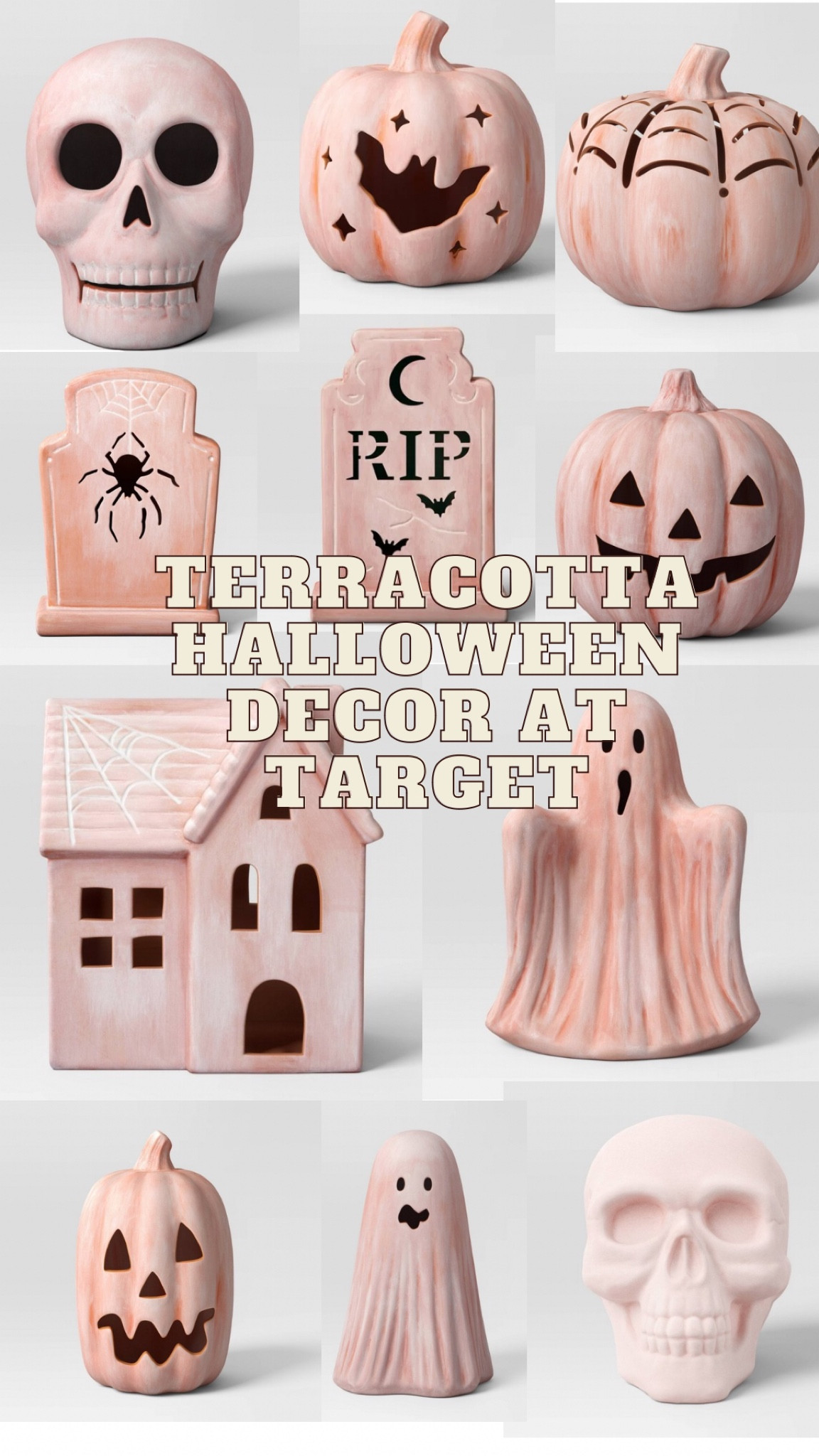 New terracotta Halloween finds at target. Some items may be out of stock but turn of in stock notifications to be alerted when they are available. Items should be available in store soon!

#LTKHome #LTKFindsUnder50 #LTKSeasonal