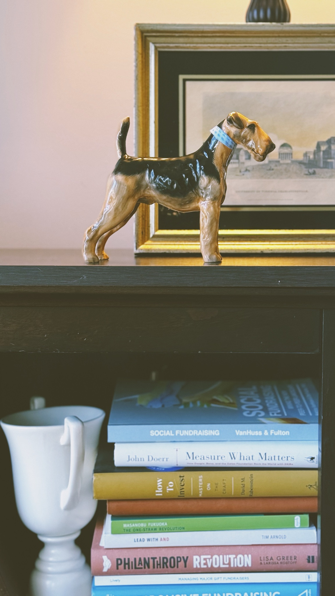 Sweetest remembrance of a deceased pup - Royal Doulton figurine. 

#LTKhome