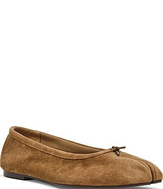 Steve Madden Calico Suede Split Toe Ballet Flats -  9 | Dillard's