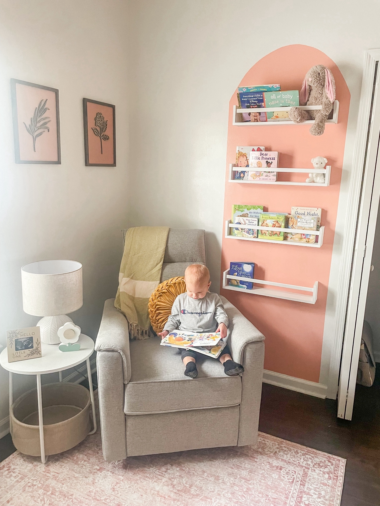 Nursery Reading Nook 💗

#LTKbaby #LTKkids #LTKhome