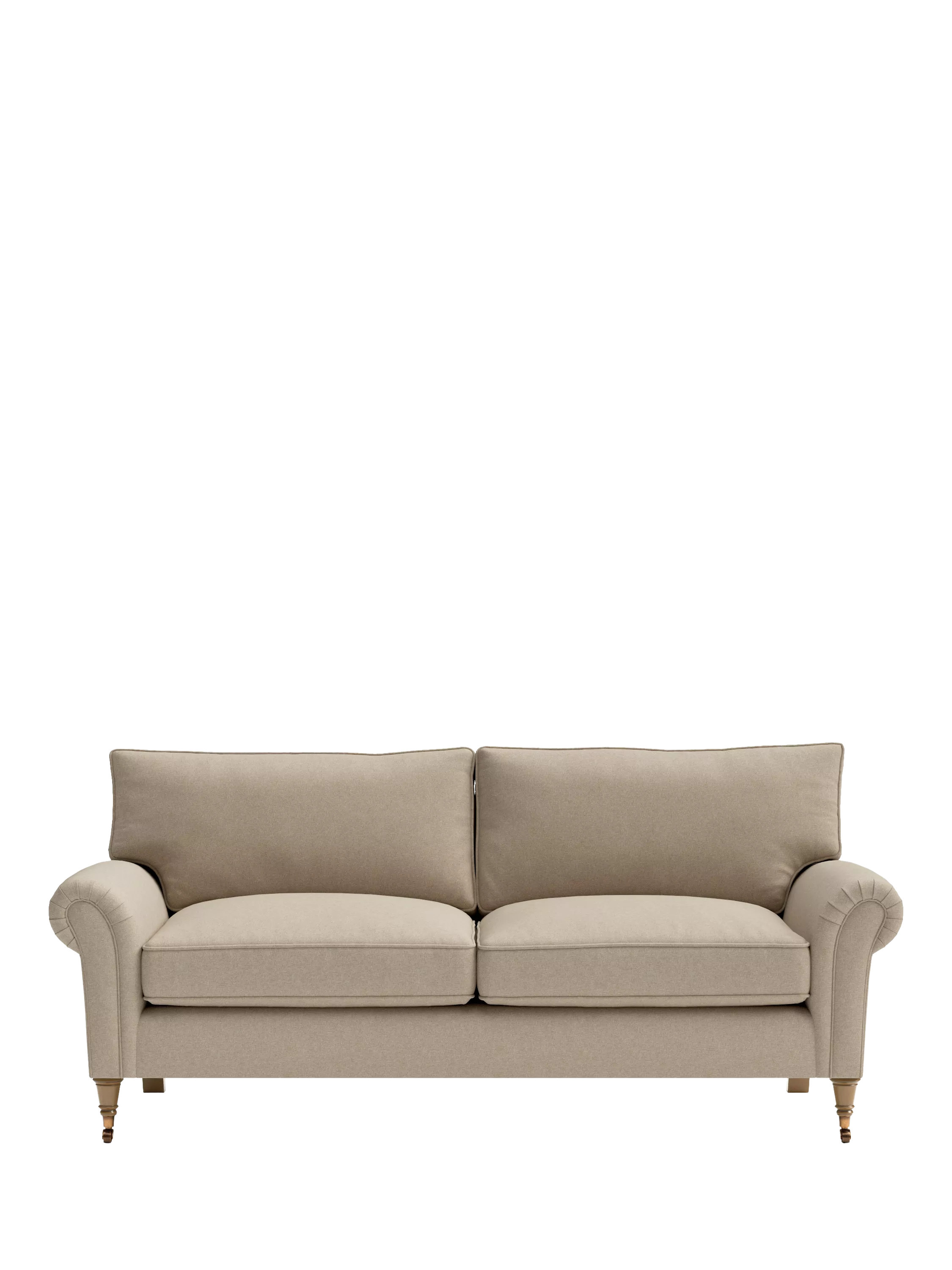 Cotswold Company Osbourne Large 3 Seater Linen Sofa | John Lewis (UK)