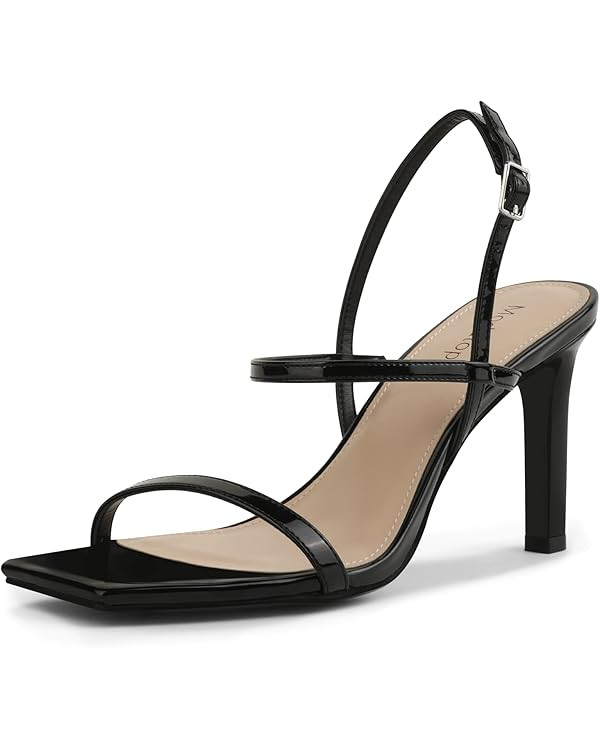 Modatope Womens Sandals Open Toe Strappy Sandals Ankle Strap High Heel Sandals for Women | Amazon (US)