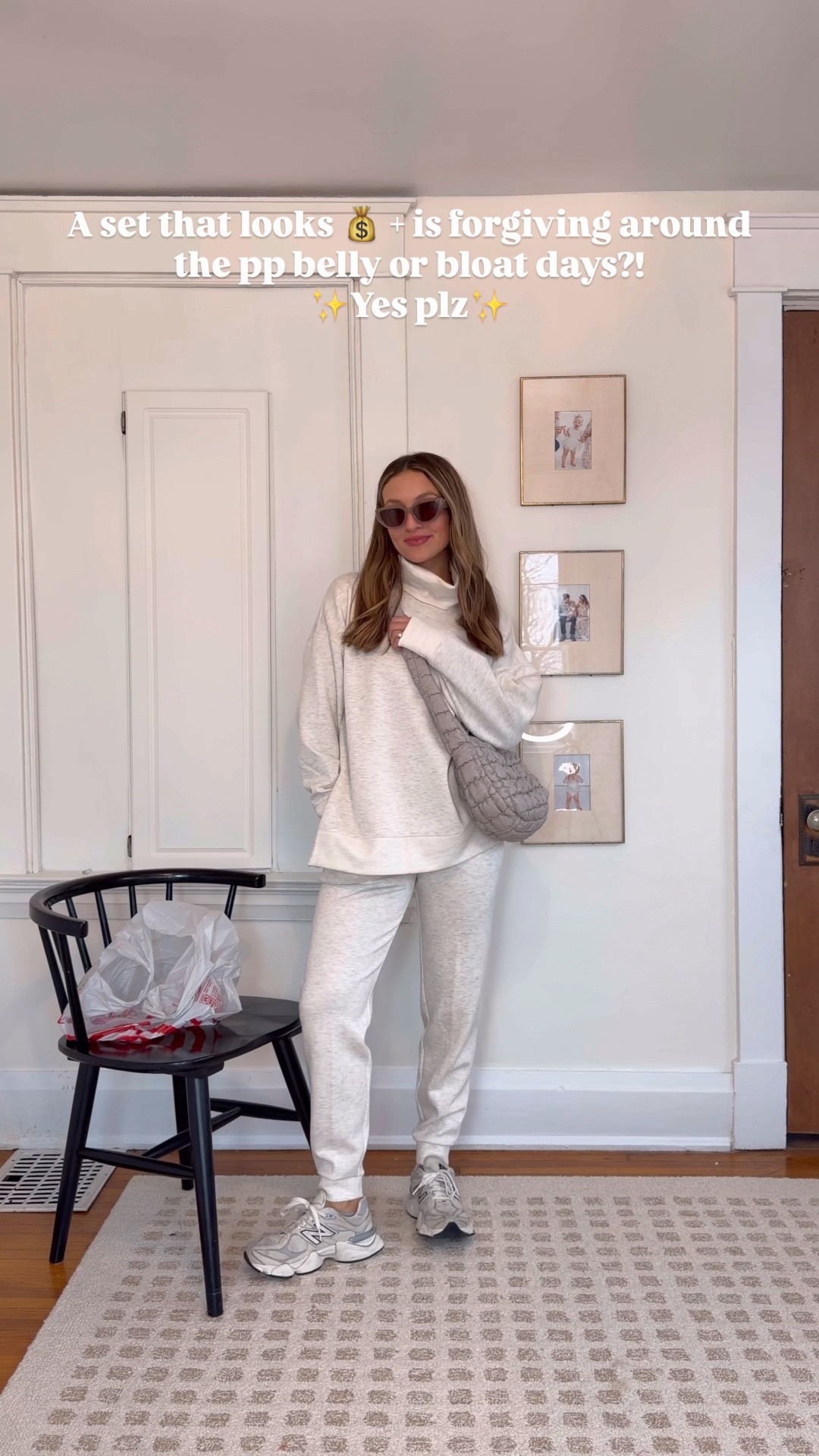 Funnel neck matching set size S

Postpartum approved matching set
Oversized sweatshirt set 

#LTKmomlife #LTKgrwm #LTKFindsUnder50