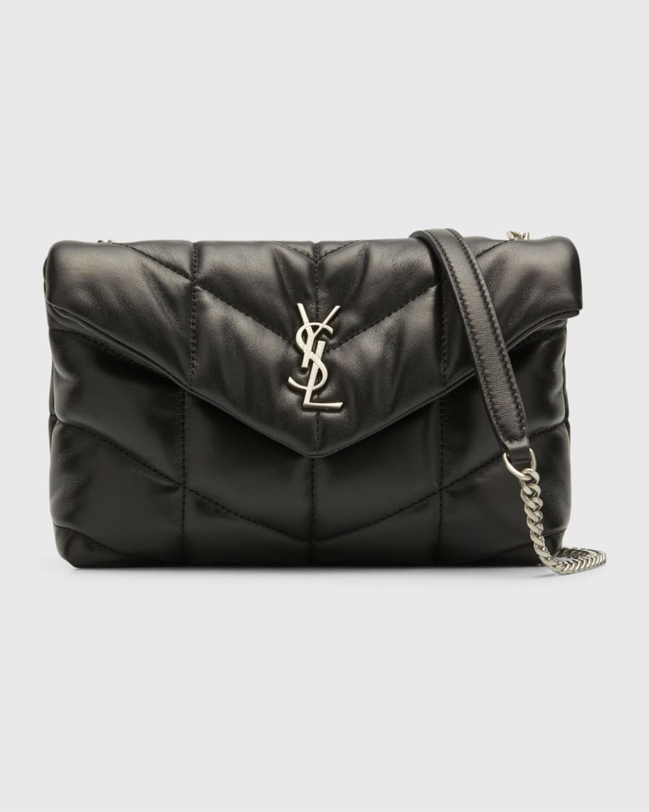 Saint Laurent LouLou Mini Puffer Toy Crossbody Bag | Neiman Marcus