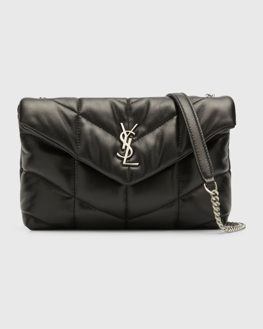 Lou Puffer Toy YSL Crossbody Bag in Quilted Leather | Neiman Marcus