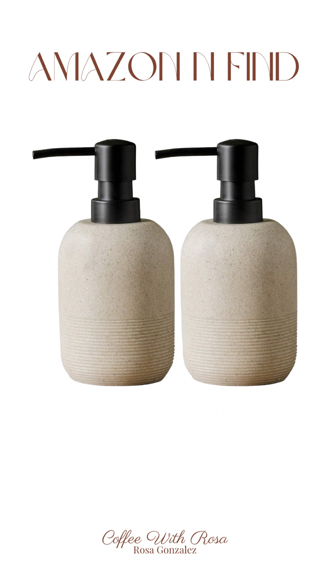 Amazon soap dispenser 

#LTKHome #LTKStyleTip #LTKFindsUnder50