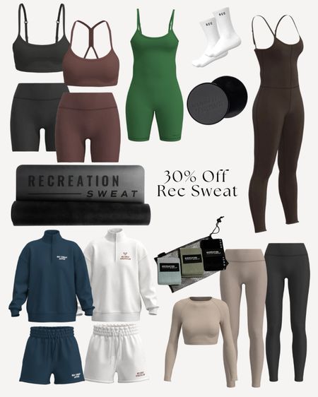 Rec sweat is 30% off EVERYTHING this weekend. It’s my favorite activewear and the only thing I’m wearing in the gym right now. Linking my summer staples! Use code ‘MDW30'

#LTKFitness #LTKActive #LTKSaleAlert