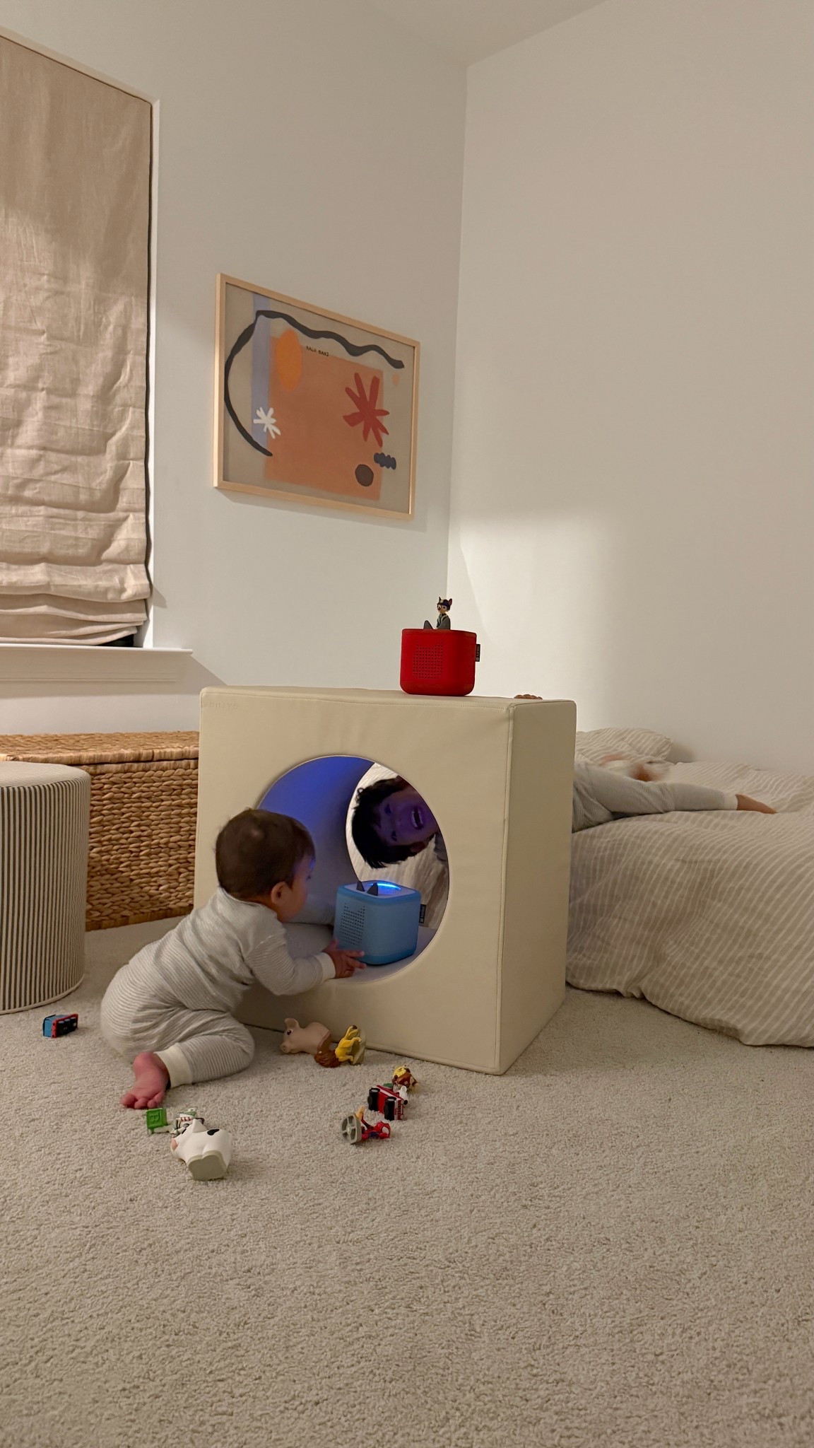 #ad our little bedtime routine lately!!! some nights we read books, other nights we do a little Toniebox story. love that it’s screen-free and such a fun little way to switch up their nighttime routine. perfect little gift for the holidays 🤍 linking our favs here x

@target @tonies.us 
#tonies #toniebox2 #targetpartner #wherewilllisteningtakeyou #target #LTKFamily

#LTKBaby #LTKKids