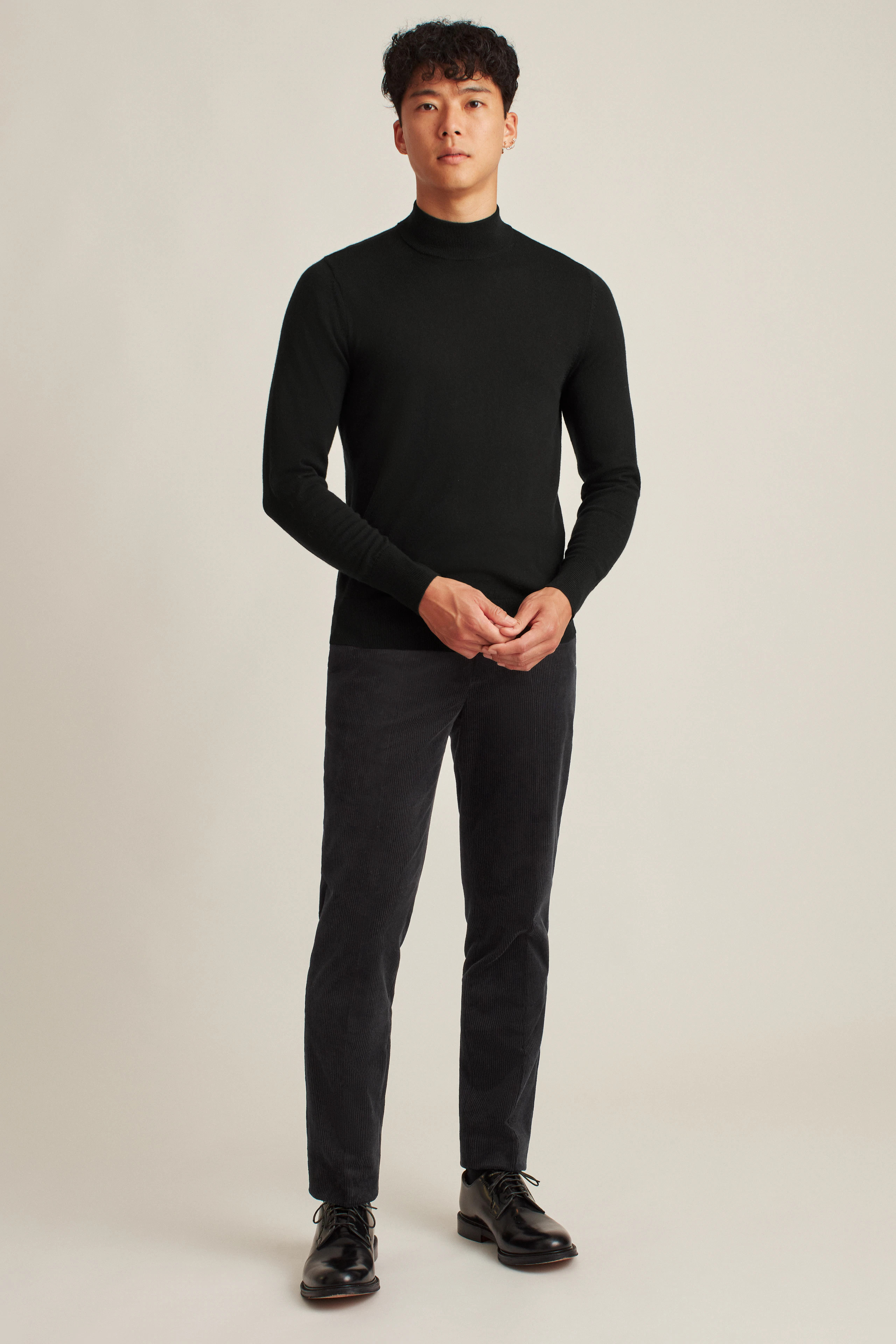 Washable Merino Mock Neck Sweater | Bonobos (US)