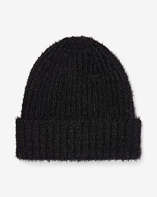 Cozy Metallic Beanie | Express