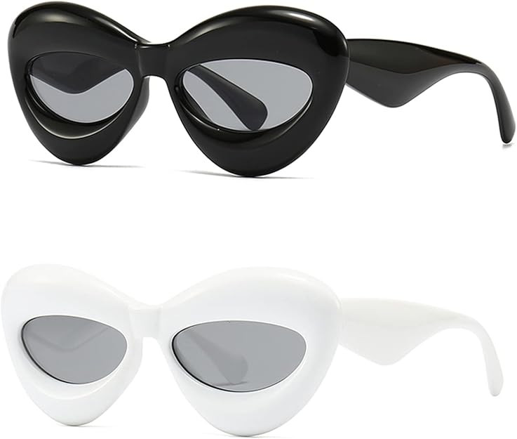 VANLINKER Inflated Fun Lip Shape Sunglasses for Festival Party VL9728 | Amazon (US)