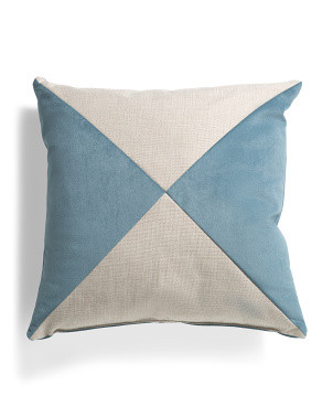 Handmade In Usa Mila Hourglass Grid Velvet Oversized Pillow | Home | Marshalls | Marshalls