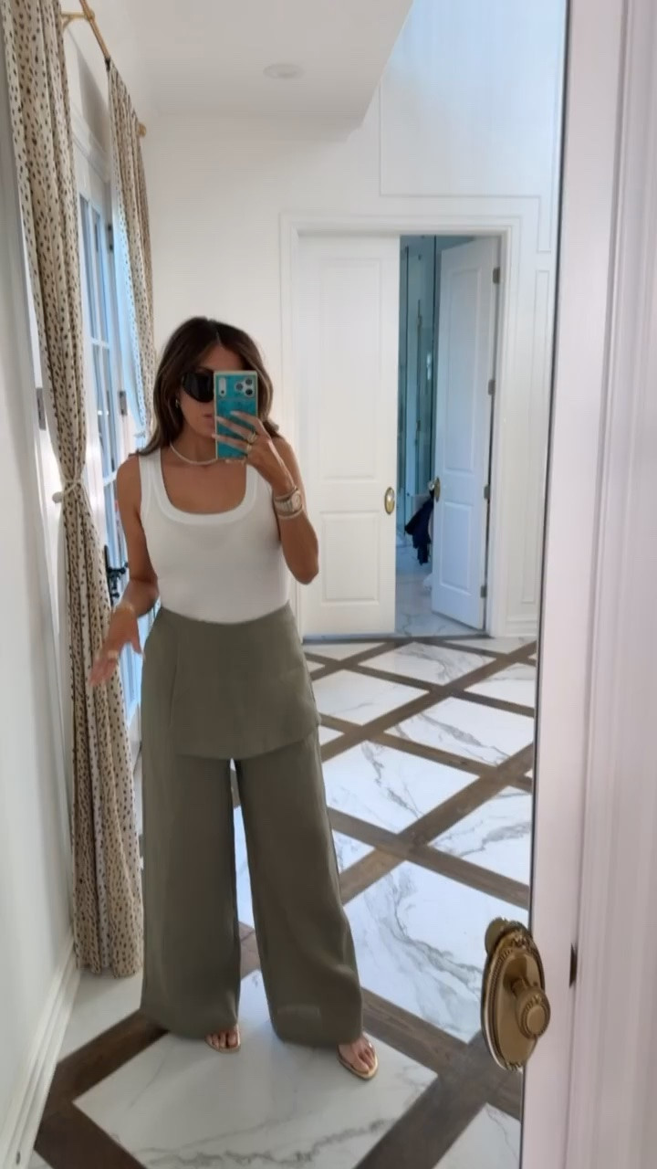 Love this trend! You could easily dress up these pants! Wearing a size medium and small tank!

Shopbop is having a fall sale! Buy more save more up to 25% off when you use the code “FALL” at checkout!! 

Shopbop fashion, Shopbop sale, Fall outfits women, Autumn outfits, Fall fashion hauls, Scarf pants, White tank top, Emily Gemma

#LTKSeasonal #LTKstorytime #LTKdayinmylife