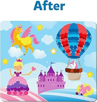 Skillmatics Art Activity - Dot It Unicorns & Princesses, No Mess Sticker Art for Kids, Stocking S... | Amazon (US)