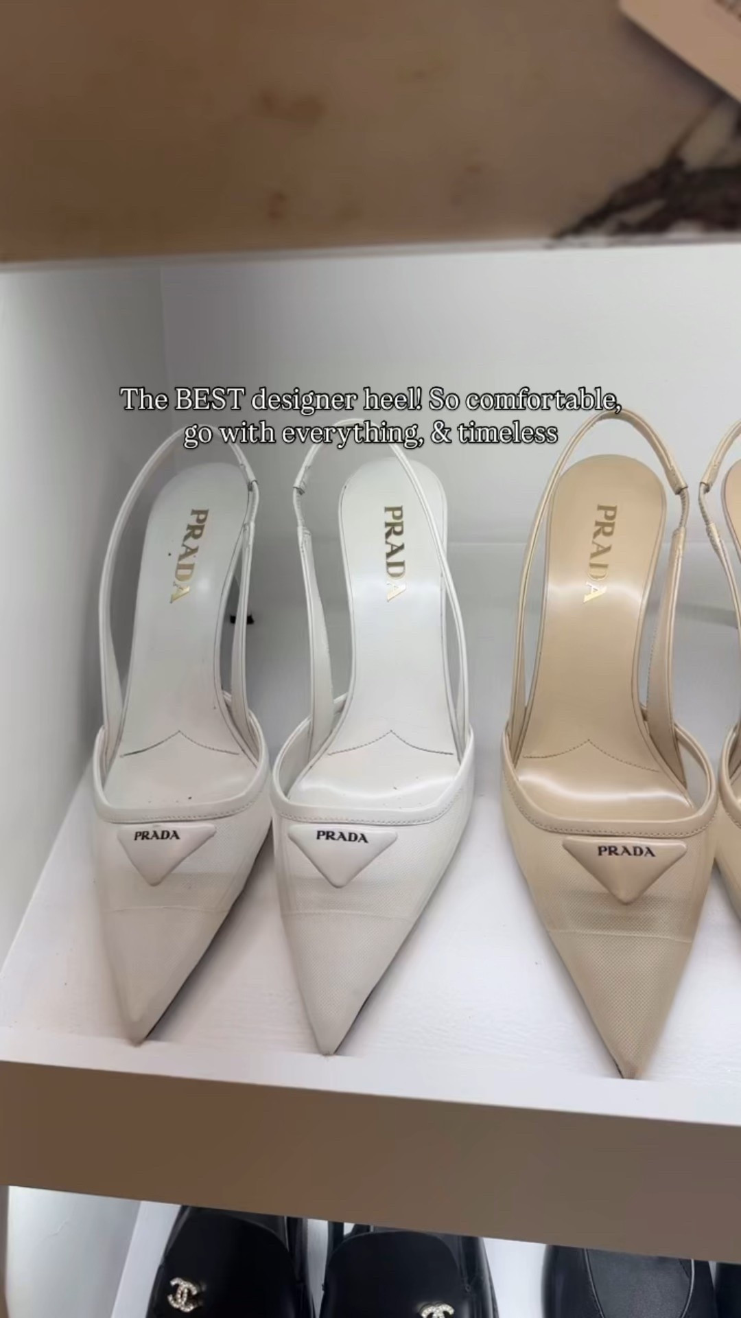 The ONLY heel you need 💯💯💯 comfortable, chic, and classic! 