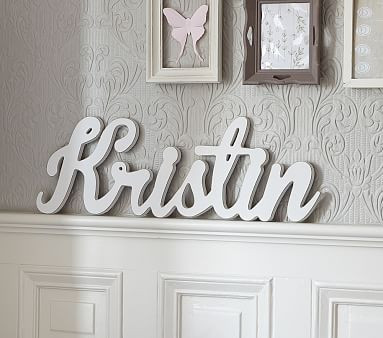 Cursive Font Name | Pottery Barn Kids
