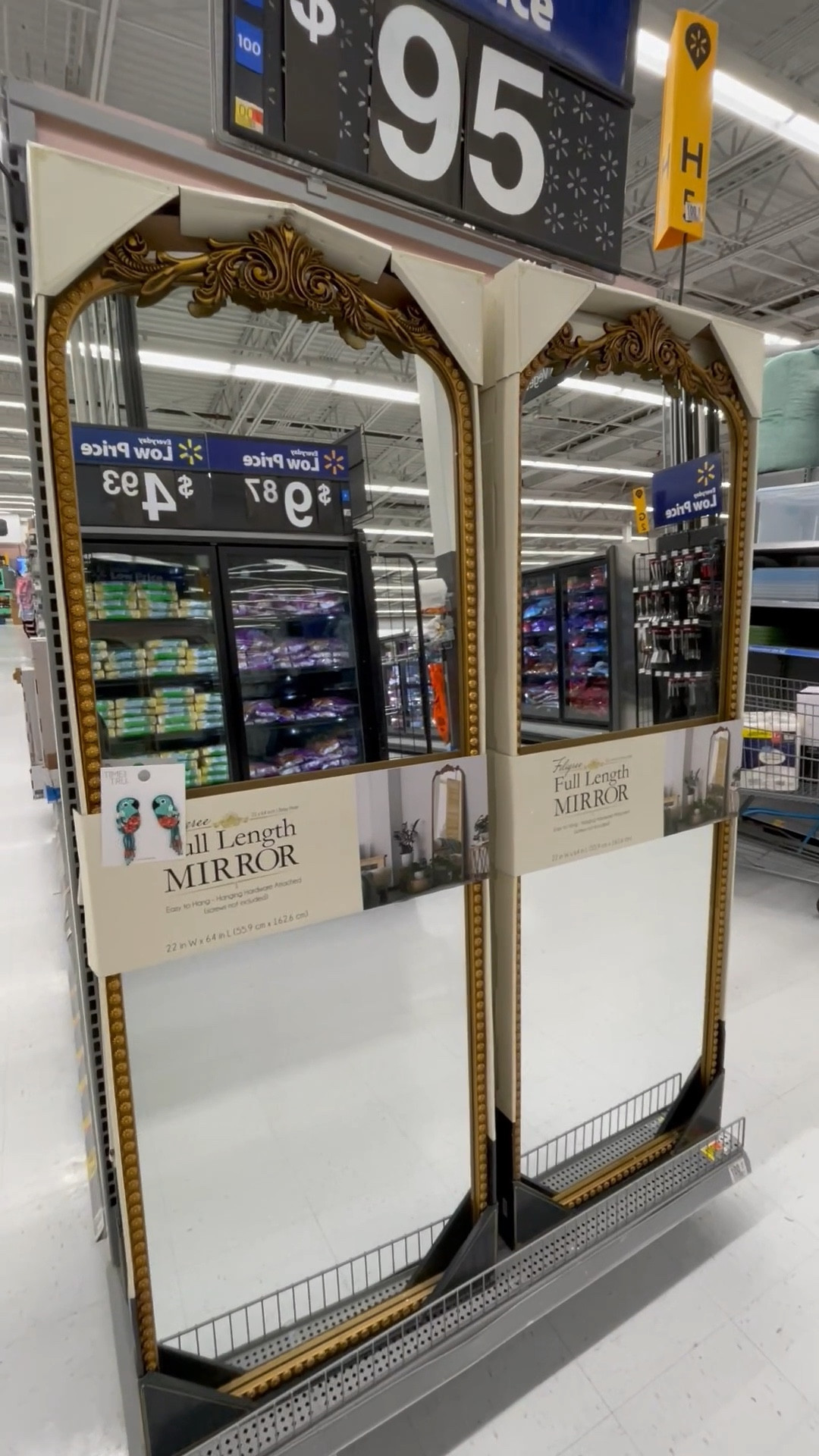Anthro vibes on a Walmart budget! This full length mirror is stunning and only $95!!

#LTKStyleTip #LTKHome #LTKFindsUnder100