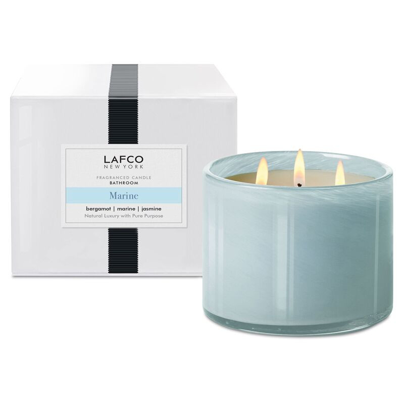 3-Wick Candle, Marine | One Kings Lane
