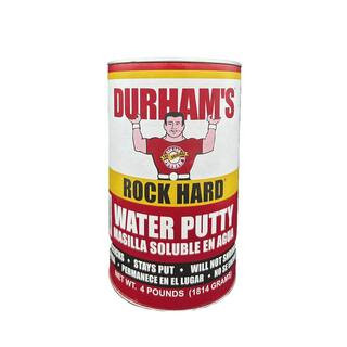Durham's Rock Hard DU-4 4 lb. Water Putty DU-4 - The Home Depot | The Home Depot
