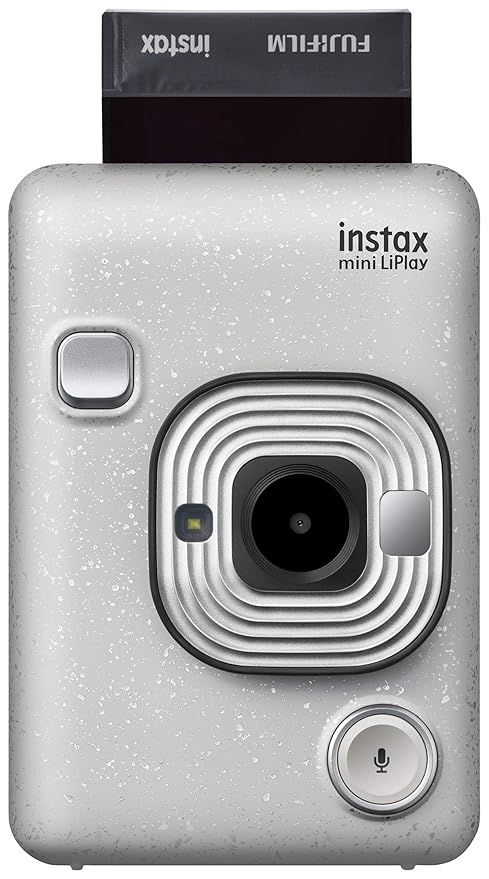 Instax Mini Liplay Hybrid Instant Camera - Stone White | Amazon (US)