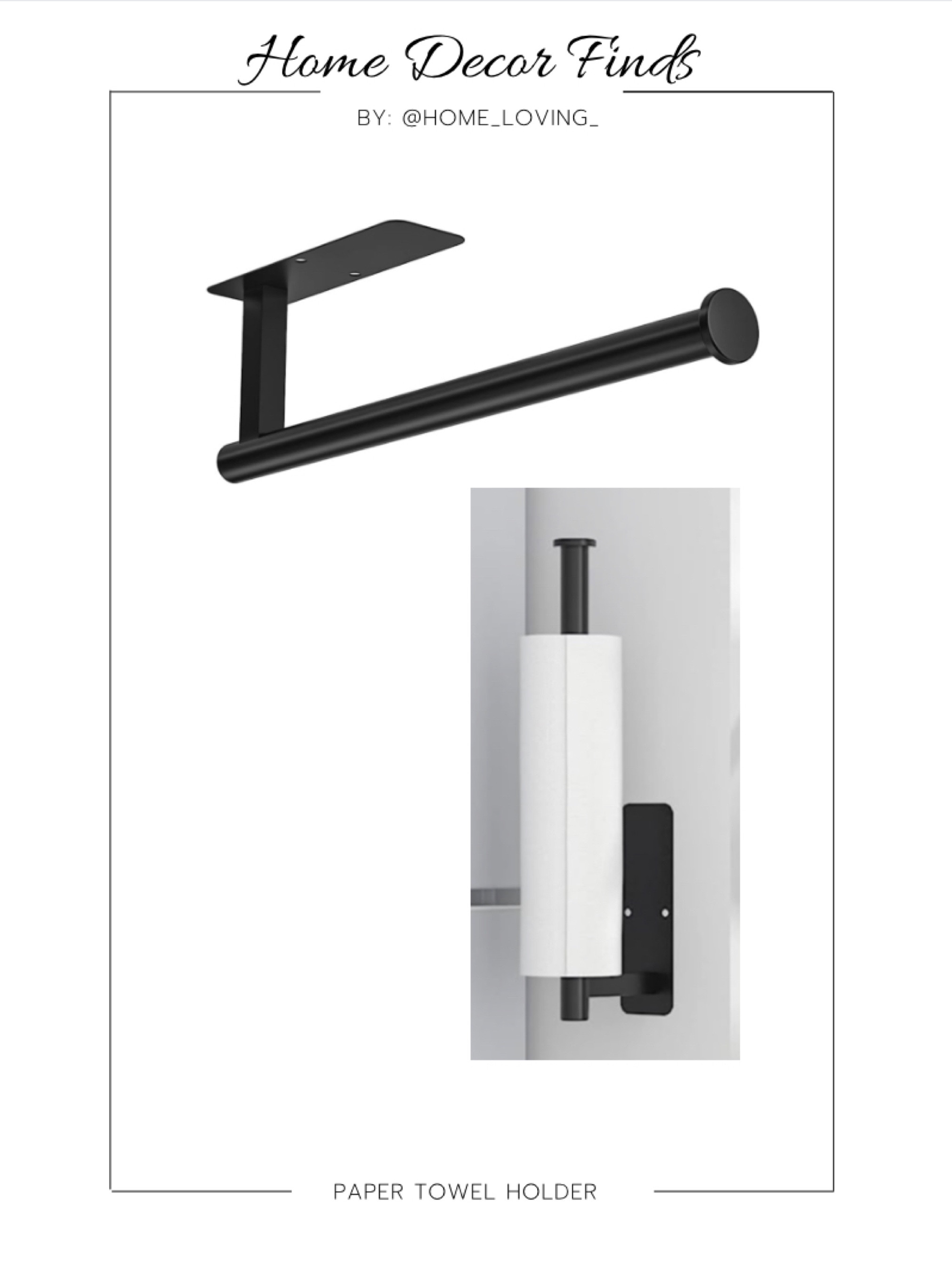 Paper towel holder

#LTKFind #LTKfamily #LTKhome