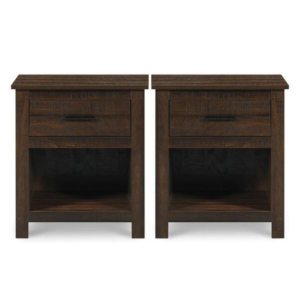 Farmhouse Nightstands for Bedroom Set of 2 | Bed Bath & Beyond