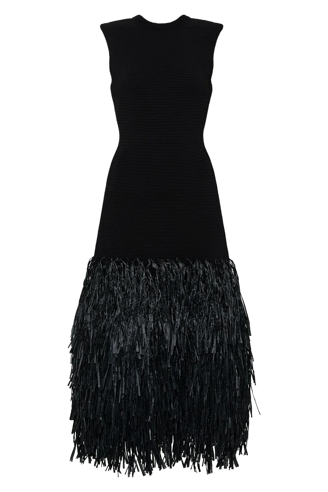 Rushes Raffia Knit Midi Dress | Aje.(Global)