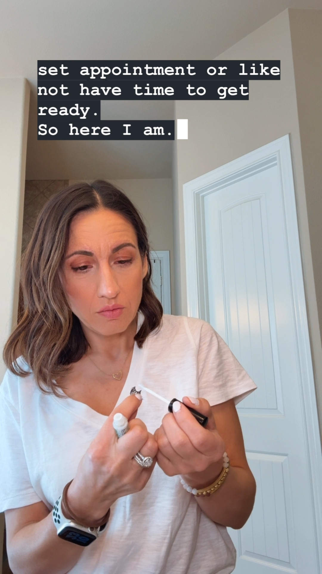 Talking fake lashes and this easy portable light that brightens up any video, instagram story, FaceTime, and zoom meeting. 
I love this. 
Plus it’s rechargeable with your iPhone. 
Lashes are awesome  

#LTKstorytime #LTKBeauty #LTKselfcare